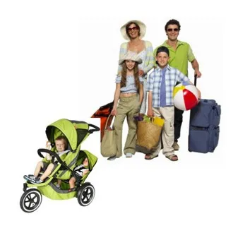 Travel with children and luggage Travel with children and luggage