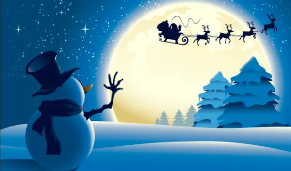 Santa Claus go to Travel