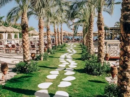 Beach in Hurghada, Egypt