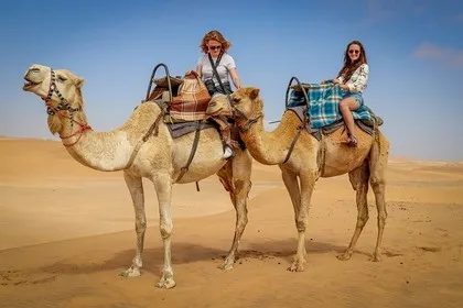 Camel ride in Egypt
