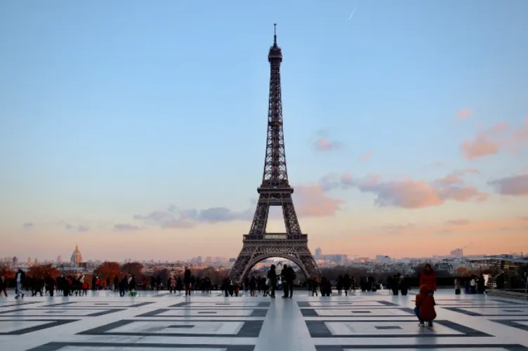 The Eiffel Tower in Paris