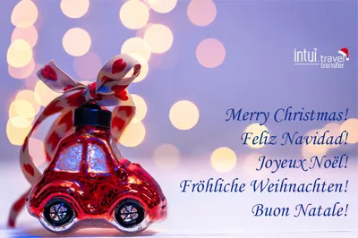 Сar and holiday greetings from Intui