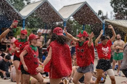 La Tomatina festival in Spain