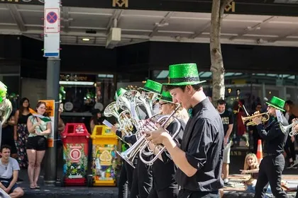 St Patrick's Day parade