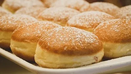 Traditional Shrove Tuesday doughnuts in Poland