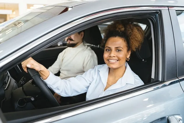 Trip by car with a driver