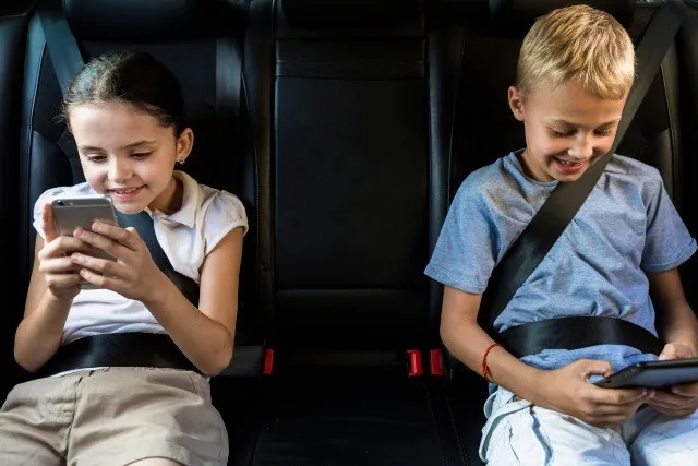 Trip with children by private transfer